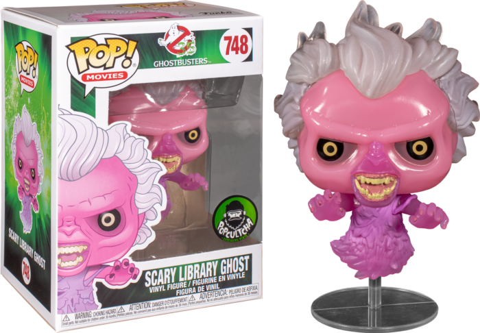 Ghostbusters - Scary Library Ghost Translucent Pop! Vinyl Figure (Popcultcha Exclusive)