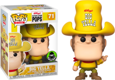 Kellogg's Sugar Corn- Big Yella Pop! Vinyl Figure (Popcultcha Exclusive)