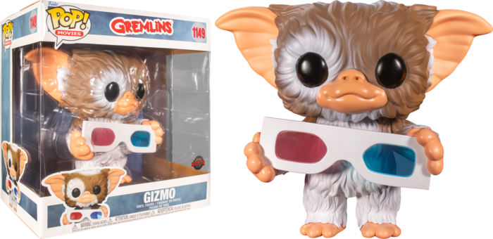 Gremlins - Gizmo with 3D Glasses 10" Pop! Vinyl Figure