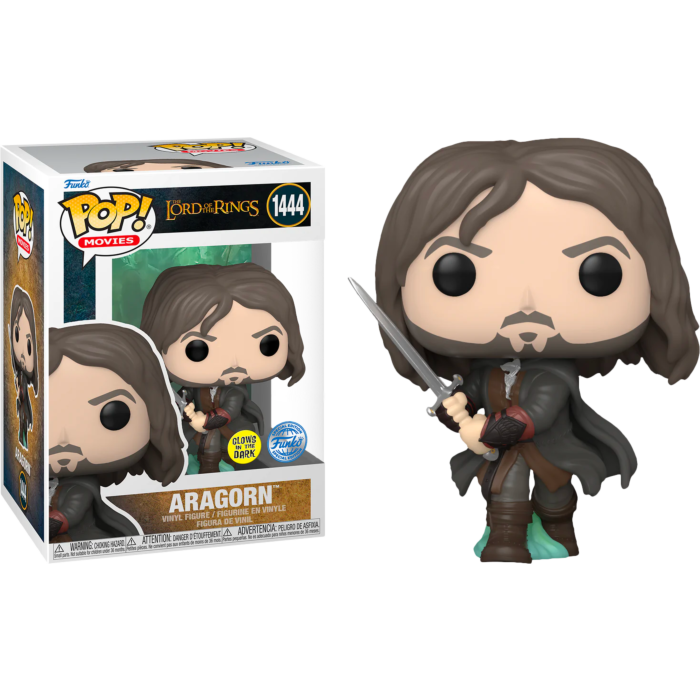 The Lord of the Rings - Aragorn Glow Pop! Vinyl Figure