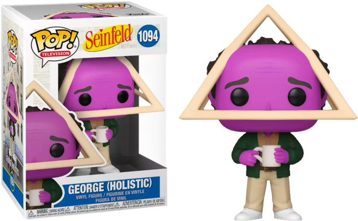 Seinfeld - Holistic George with Purple Face Pop! Vinyl Figure
