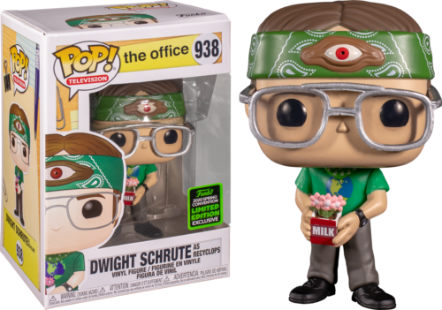 The Office - Dwight Schrute as Recyclops Pop! Vinyl Figure (2020 Convention Exclusive)