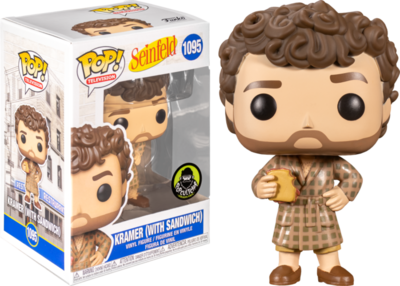 Seinfeld - Kramer with Sandwich Pop! Vinyl Figure (Popcultcha Exclusive)
