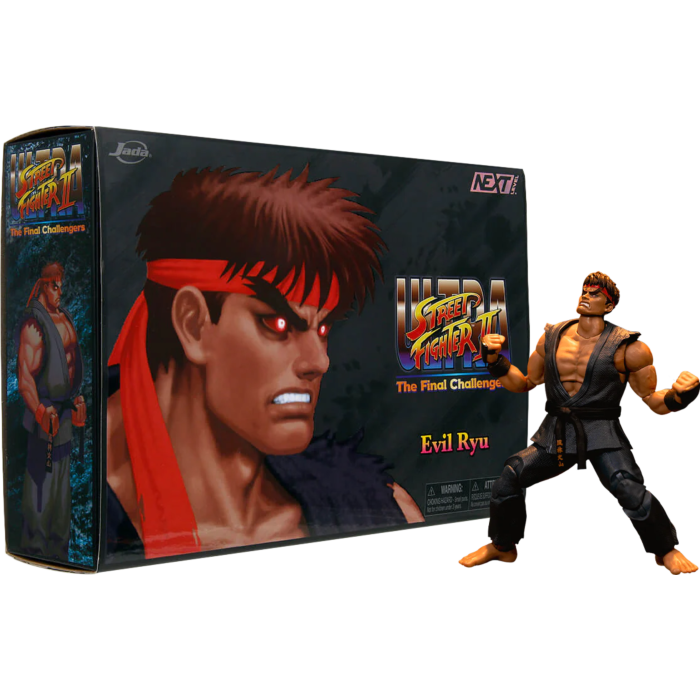 Street Fighter - Evil Ryu SDCC 2023 Exclusive Deluxe 6" Figure