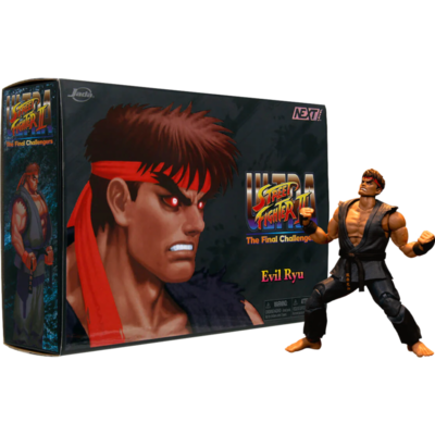 Street Fighter - Evil Ryu SDCC 2023 Exclusive Deluxe 6&quot; Figure