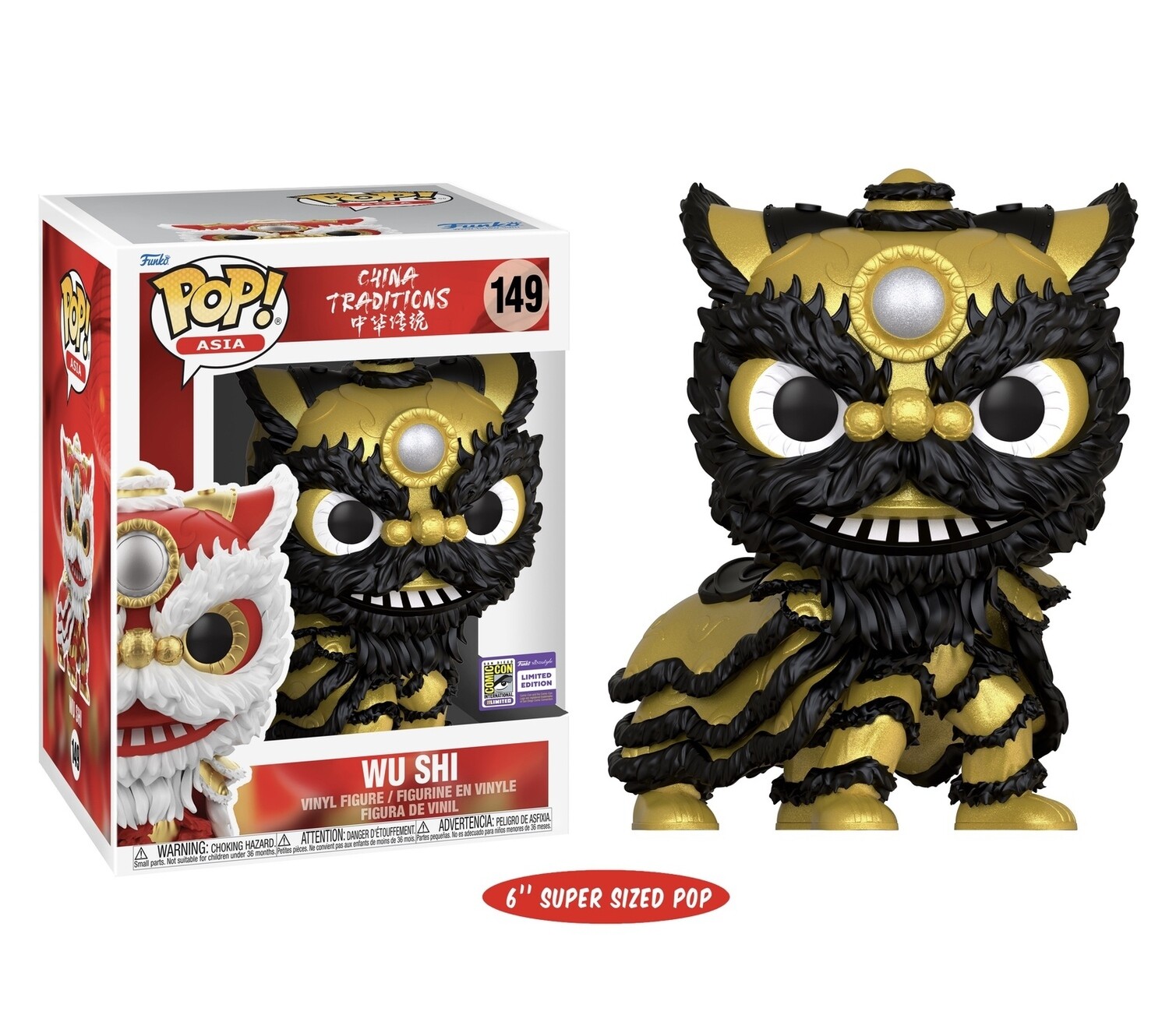Wu Shi 6" Pop! Vinyl Figure ( Asia SDCC 2023 Exclusive)