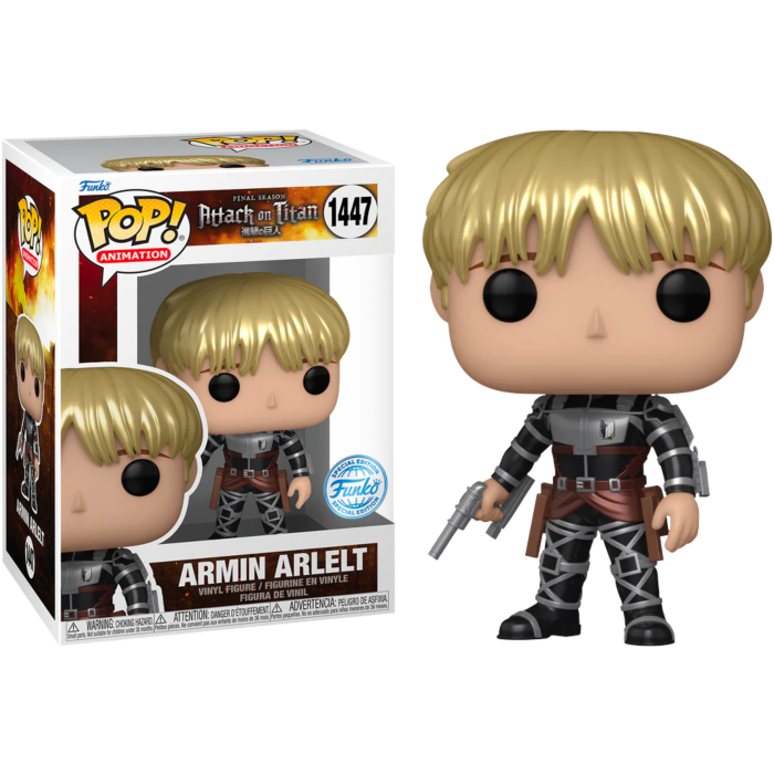 Attack on Titan - Armin Arlelt Metallic Pop! Vinyl Figure
