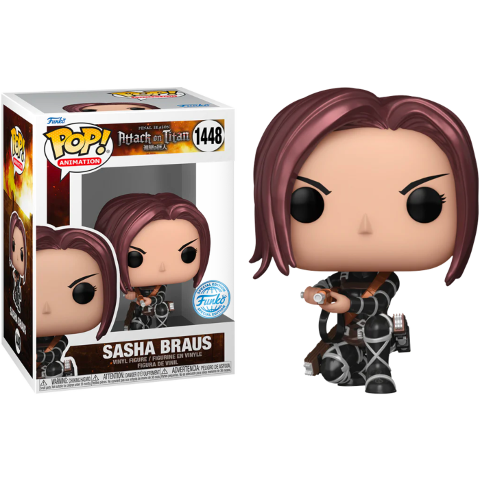 Attack on Titan - Sasha Braus Metallic Pop! Vinyl Figure