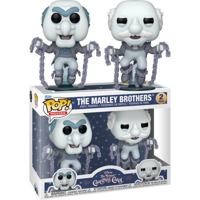 Muppets Christmas Carol - The Marley Brothers Pop! Vinyl Figure 2-Pack