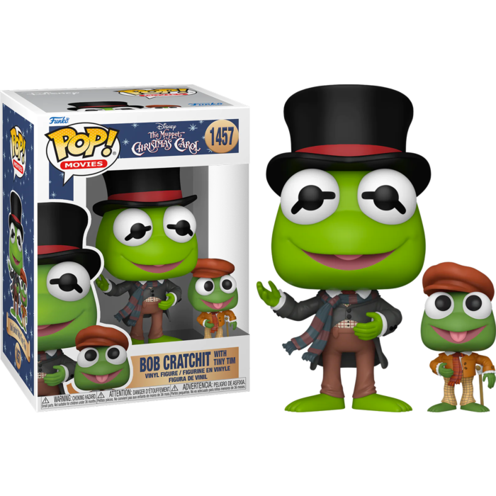 The Muppet Christmas Carol (1992) - Bob Cratchit with Tiny Tim Pop! Vinyl Figure