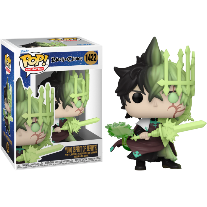 Black Clover - Yuno (Spirit of Zephyr) Pop! Vinyl Figure