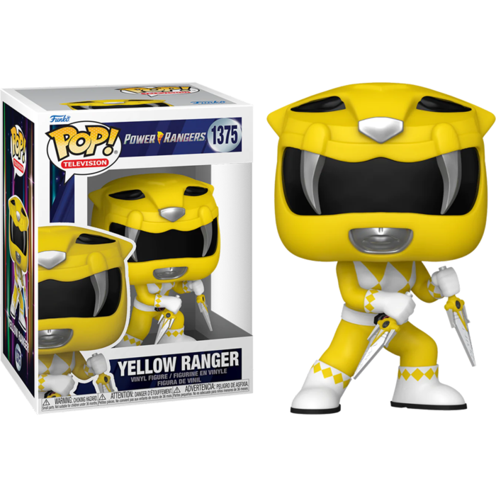 Mighty Morphin Power Rangers - Yellow Ranger 30th Anniversary Pop! Vinyl Figure