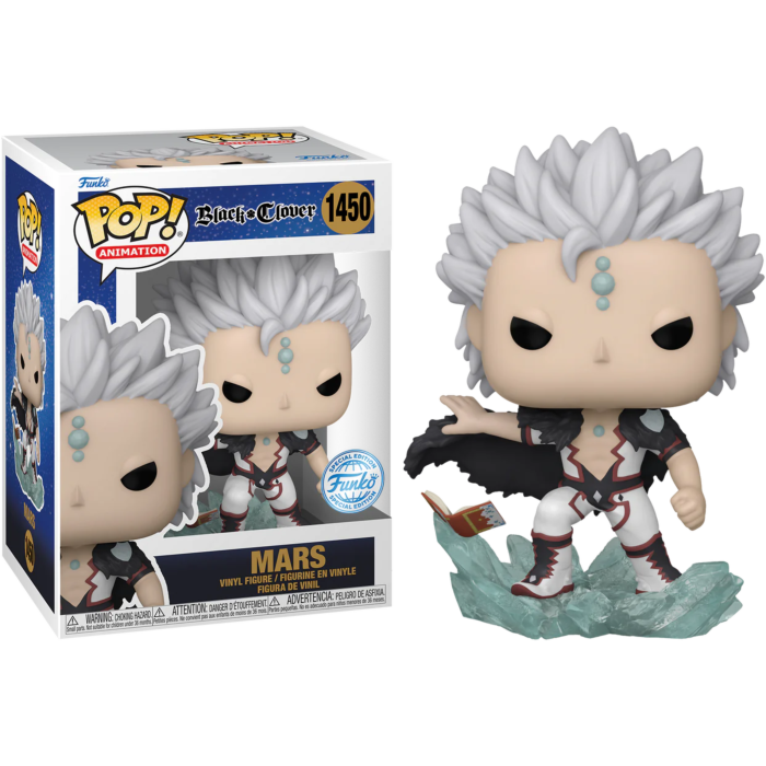 Black Clover - Mars with Book Pop! Vinyl Figure