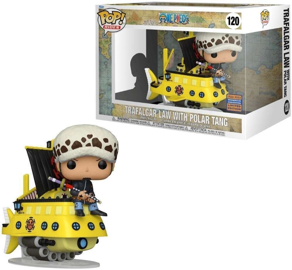 One Piece- Trafalgar Law With Polar Tang Ship Pop! Vinyl Figure (Wondrous Comic Con Exclusive 2023)