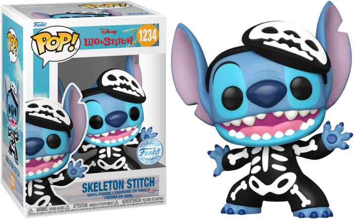 Lilo &amp; Stitch - Skeleton Stitch Pop! Vinyl Figure