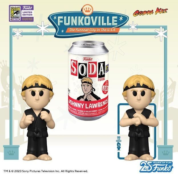 Cobra Kai- Johnny Lawrence SODA Pop! Vinyl Figure (SDCC 2023 Exclusive)