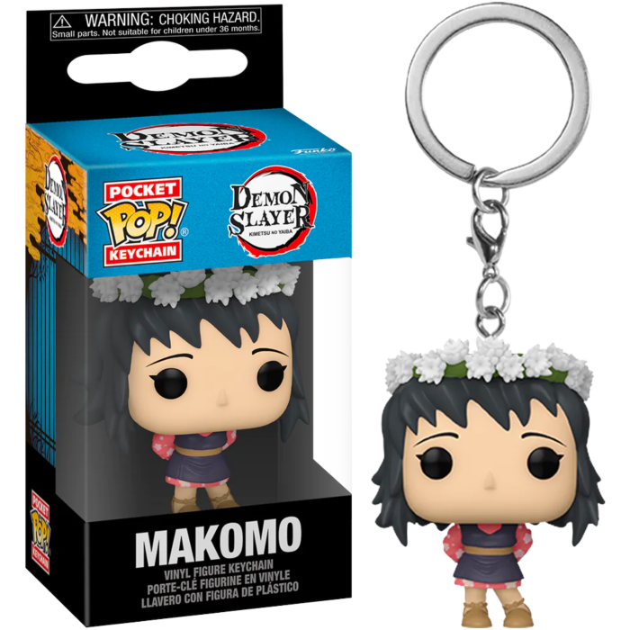Demon Slayer - Makomo with Headdress Pocket Pop! Keychain