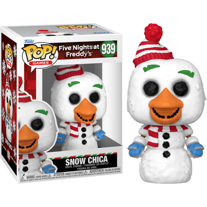Five Nights at Freddy&#39;s - Holiday Snow Chica Pop! Vinyl Figure