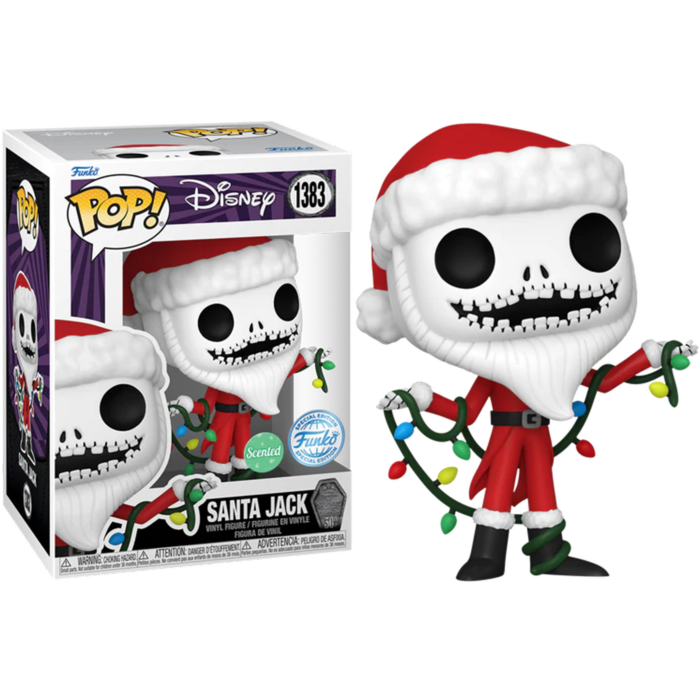 The Nightmare Before Christmas 30th Anniversary - Santa Jack (Scented) Pop! Vinyl Figure