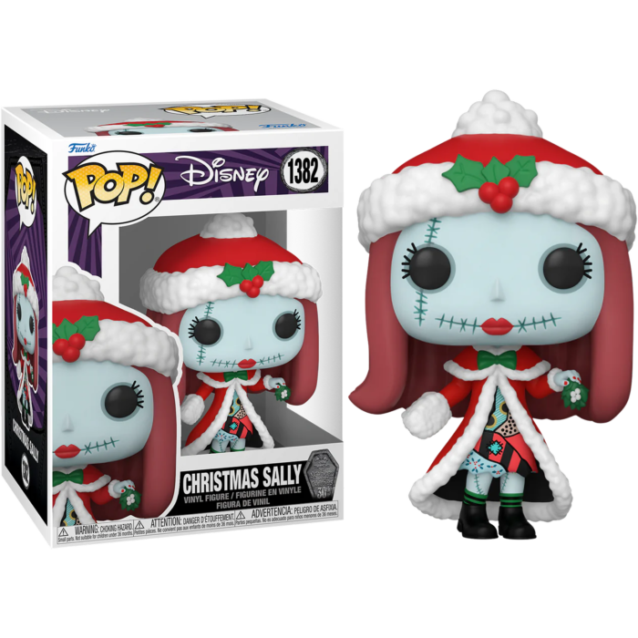 The Nightmare Before Christmas 30th Anniversary - Christmas Sally Pop! Vinyl Figure