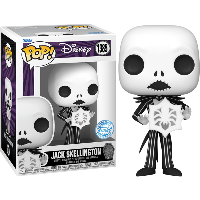 The Nightmare Before Christmas 30th Anniversary - Jack with Snowflake Pop! Vinyl Figure