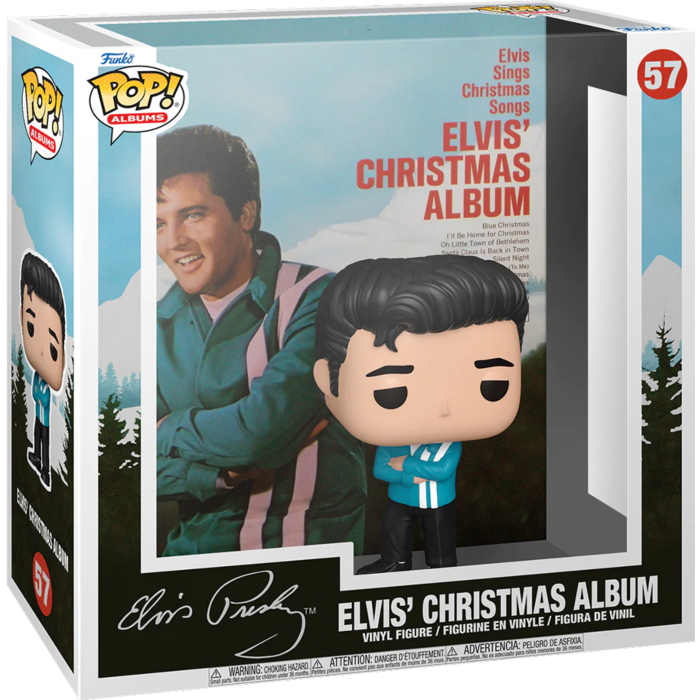 Elvis Presley - Elvis&#39; Christmas Album Pop! Albums Vinyl Figure