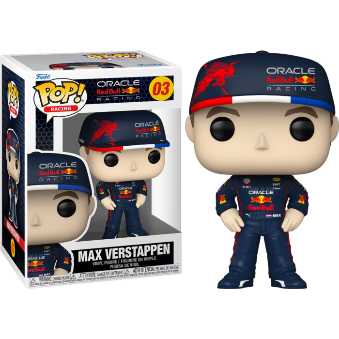 Formula 1 - Max Verstappen with Cap Pop! Vinyl Figure