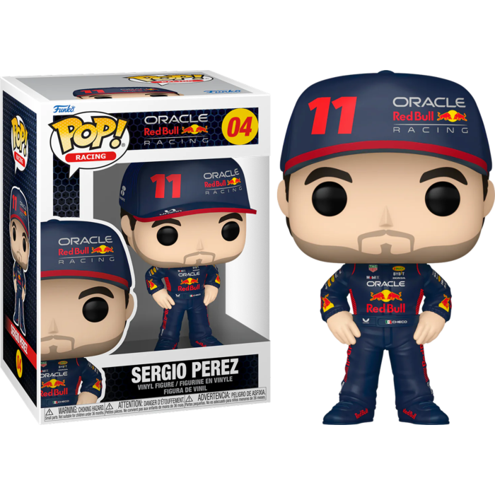 Formula 1 - Sergio Perez with Cap Pop! Vinyl Figure