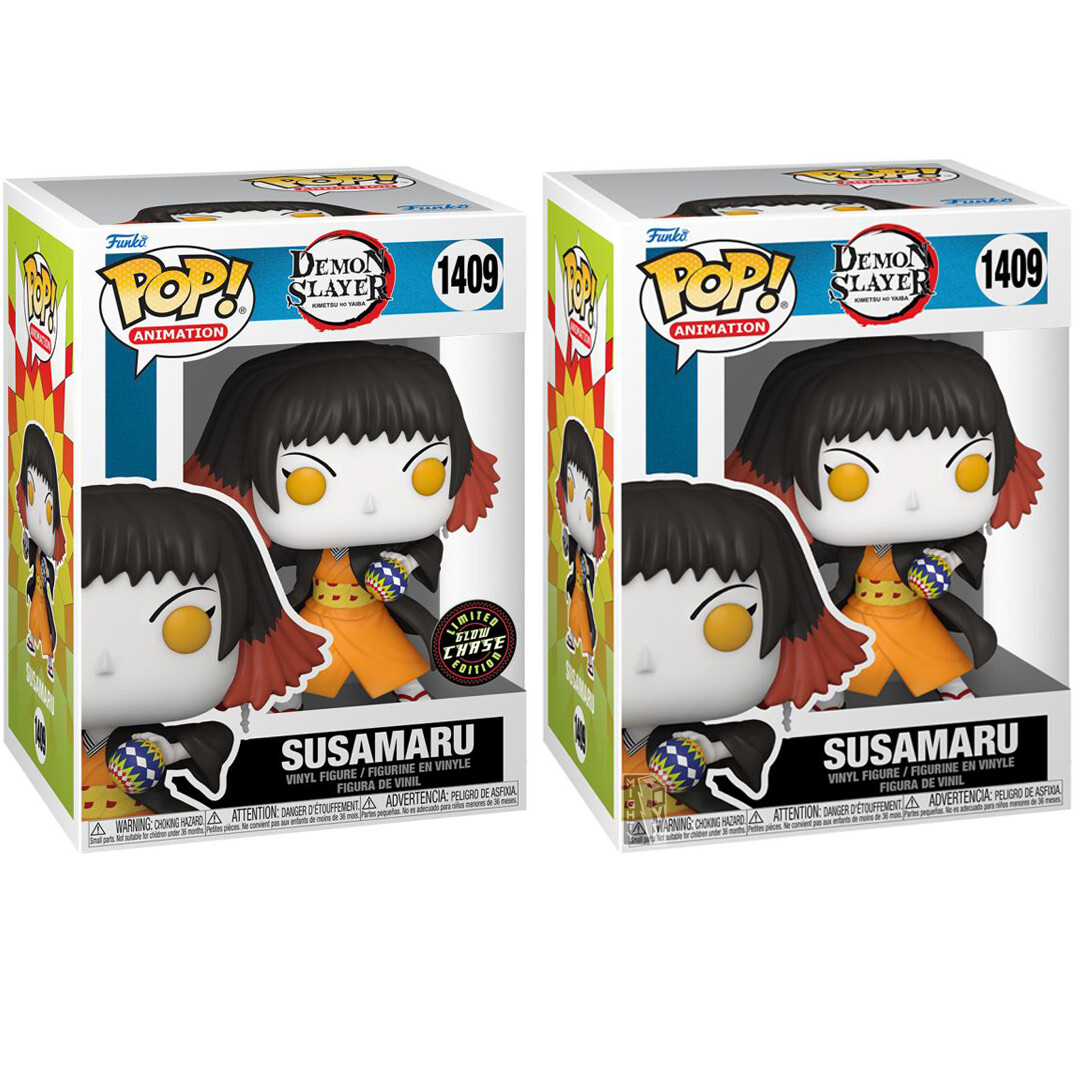 Demon Slayer - Susamaru Chase Pop! Vinyl Bundle of 6 (set of 6 Pops)