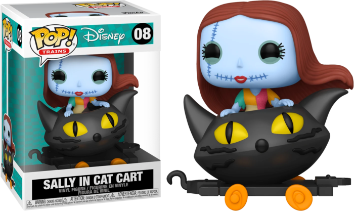 The Nightmare Before Christmas - Sally in Cat Train Cart Pop! Vinyl Figure