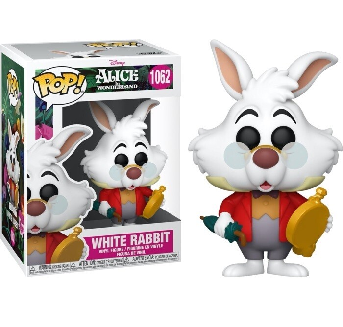 Alice in Wonderland - White Rabbit 70th Anniversary Pop! Vinyl Figure