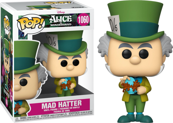 Alice in Wonderland - Mad Hatter 70th Anniversary Pop! Vinyl Figure