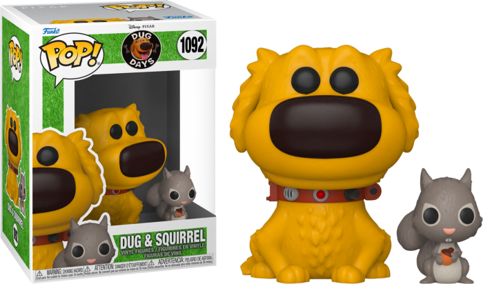 Dug Days - Dug with Squirrel Pop! Vinyl Figure
