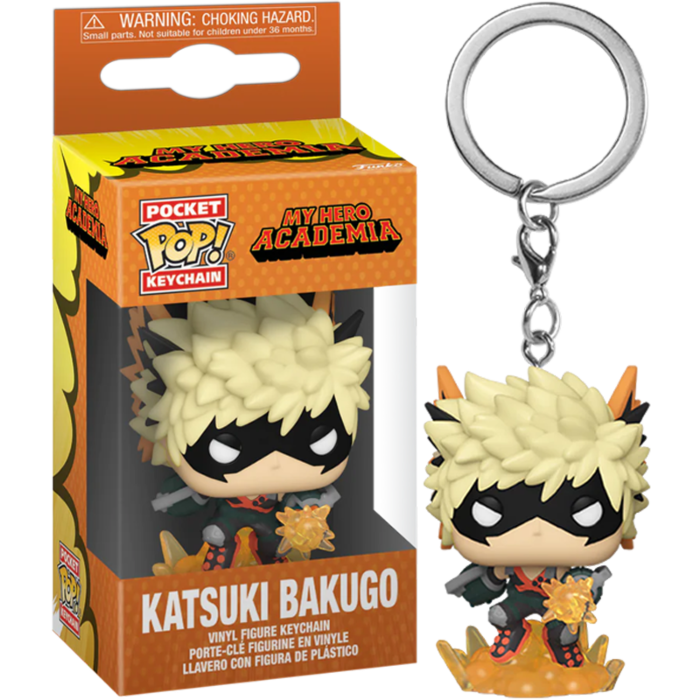My Hero Academia - Katsuki Bakugo with Explosion Pocket Pop! Keychain