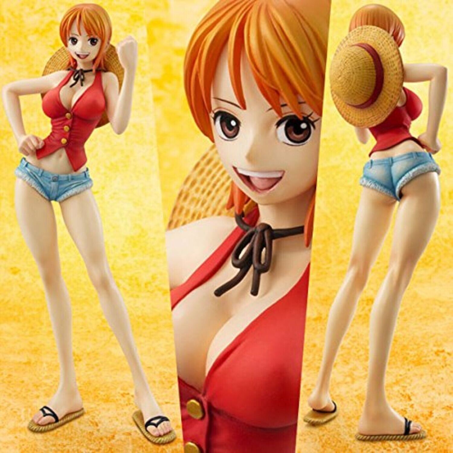 One Piece POP Portrait of Pirates Nami MUGIWARA Ver. Figure Megahouse Japan (Ex Display)