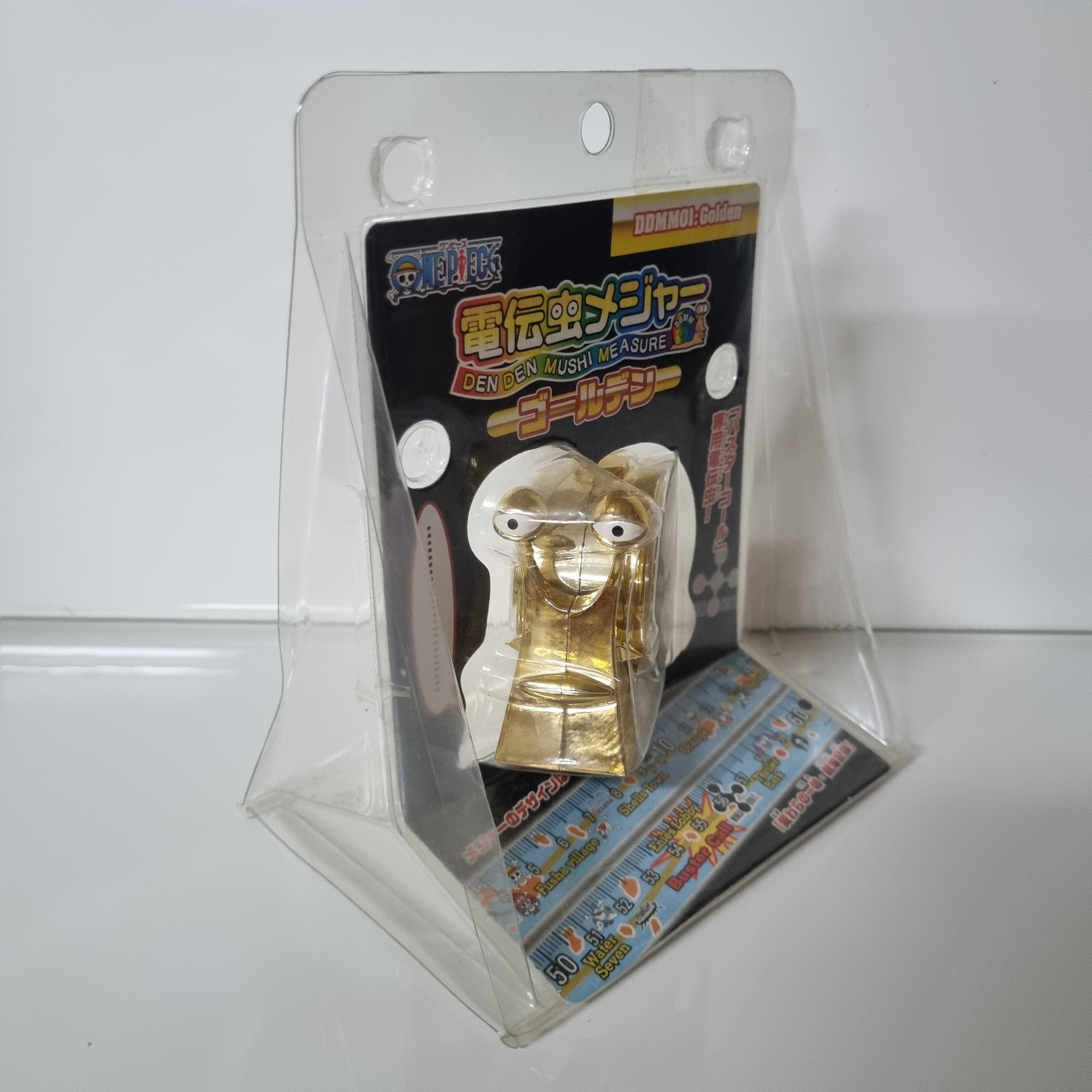 One Piece Den Den Mushi Golden Measure Figure Buster call ENSKY