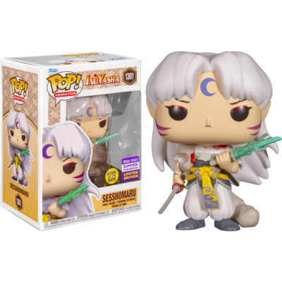 InuYasha - Sesshomaru Glow-in-the-Dark Pop! Vinyl Figure (2023 Summer Convention Exclusive)