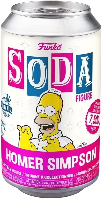 The Simpsons- Homer SODA Pop! Vinyl Figure