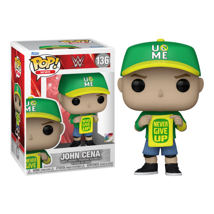 WWE - John Cena Never Give Up Pop! Vinyl Figure