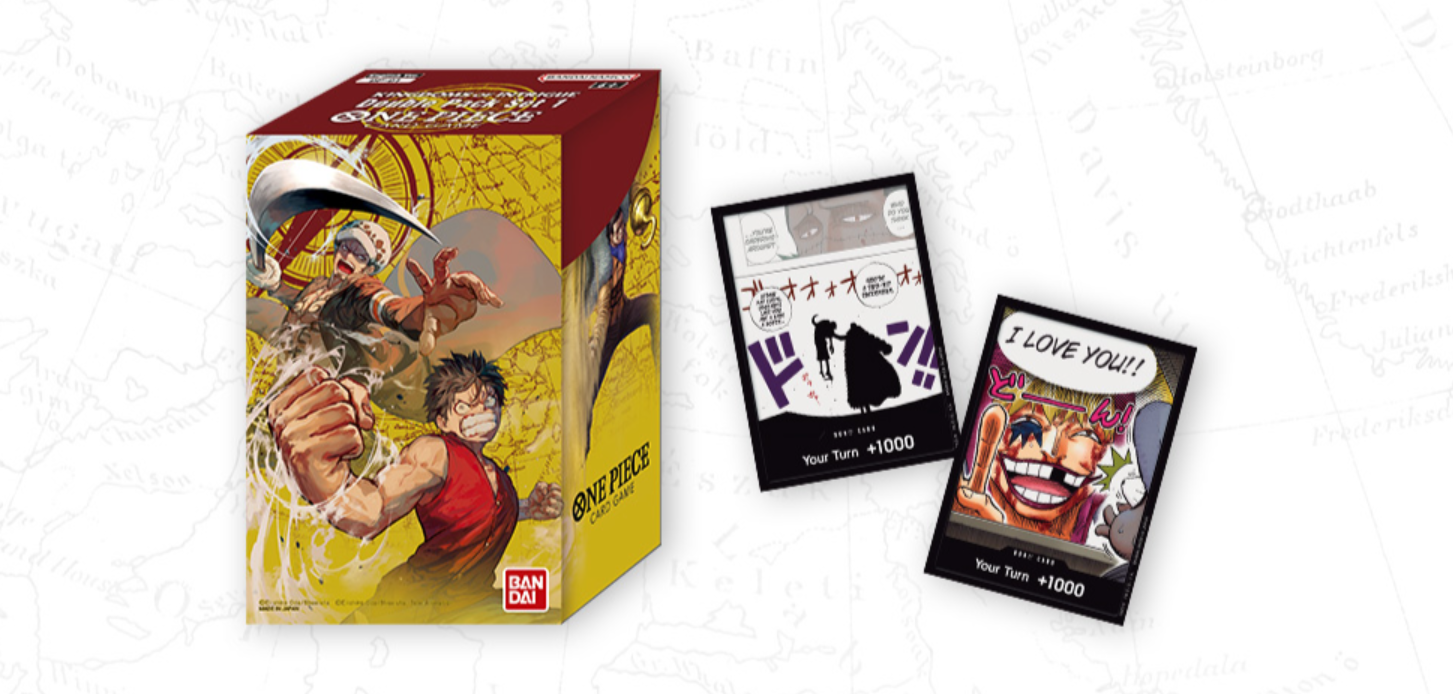 One Piece Card Game Double Pack Set Vol. 1 Display [DP-01] (Seal box of 8 packs)