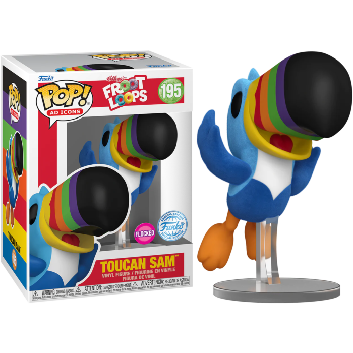 Kellogg&#39;s - Toucan Sam Flocked Pop! Vinyl Figure