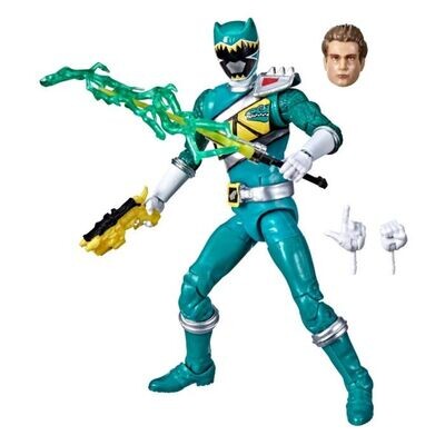 Power Rangers Dino Charge - Green Ranger Lightning Collection 6” Scale Action Figure view 2 - Mighty Toys Australia