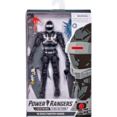 Power Rangers In Space - Phantom Ranger Lightning Collection 6” Scale Action Figure