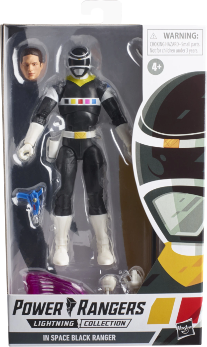 Saban’s Power Rangers - Black Ranger in Space Lightning Collection 6” Action Figure