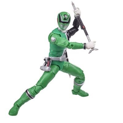 Saban’s Power Rangers - S.P.D. Green Ranger Lightning Collection 6” Action Figure view 2 - Mighty Toys Australia