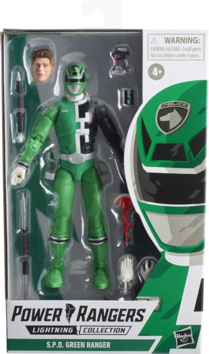 Saban’s Power Rangers - S.P.D. Green Ranger Lightning Collection 6” Action Figure