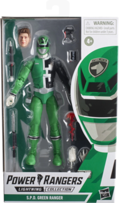 Saban’s Power Rangers - S.P.D. Green Ranger Lightning Collection 6” Action Figure