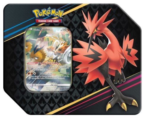 Pokemon TCG: Crown Zenith Tin- Galarian Zapdos