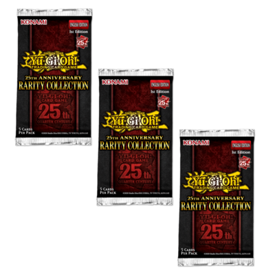 Yu-Gi-Oh! - 25th Anniversary Rarity Collection 3-Pack Tuckbox