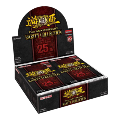 YU-GI-OH! TCG 25th Anniversary Rarity Collection Booster Box (Sealed Box of 24 packs)